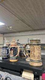 6x Antieke Original King Bierpullen – Handgemaakt, Duitsland, Ophalen of Verzenden, Zo goed als nieuw, Pul(len), Overige merken