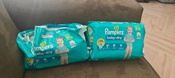 Pampers Baby-Dry Maat 7 - 2 Pakken (Gedeeltelijk Nieuw) beschikbaar voor biedingen