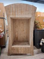 Houten fotokast steigerhout, Doe-het-zelf en Verbouw, Hout en Planken, Ophalen, Gebruikt, 25 tot 50 mm, Plank