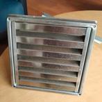 Rvs ventilatierooster 18 cm vierkant., Ophalen of Verzenden, Zo goed als nieuw