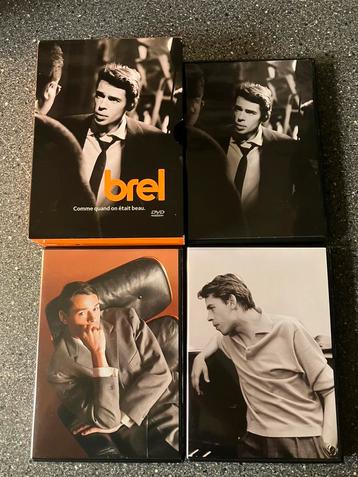 Jaques Brel - Comme Quand On etait beau 3 Dvd Box beschikbaar voor biedingen