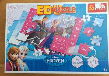 Frozen Puzzel - 2x 40 Stukjes beschikbaar voor biedingen