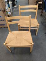 Deense Hans Wegner design stoelen, Huis en Inrichting, Ophalen, ., Zo goed als nieuw, .