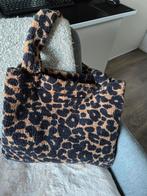 Leuke shopper met luipaardprint, Sieraden, Tassen en Uiterlijk, Tassen | Damestassen, Ophalen, Zo goed als nieuw, Bruin, Shopper