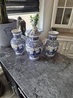 Delfts Bleau Vazen Set (3 stuks), Antiek en Kunst, Ophalen