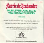 BAVARIA LIESHOUT Harrie de Brabander (zeldz) vinylsingle, Ophalen, Gebruikt, Bavaria