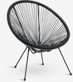 Zwarte Acapulco Stoel, Tuin en Terras, Ophalen of Verzenden, Zo goed als nieuw