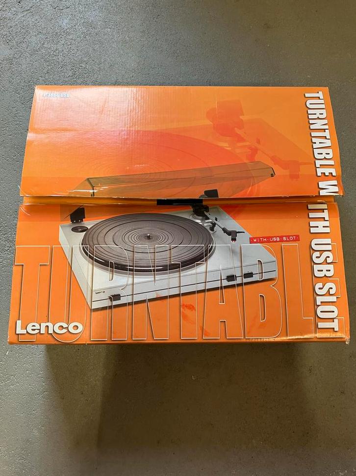 Lenco L-3866 USB Platenspeler - Nieuw in doos!, Audio, Tv en Foto, Platenspelers, Nieuw, Platenspeler, Overige merken, USB-aansluiting