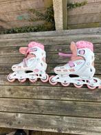 Roze rolschaatsen meisjes maat 35,5-39,5, Kinderen en Baby's, Ophalen, Verstelbaar, Gebruikt, Kinderen