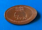 Pressed penny dierenpark Amersfoort, Postzegels en Munten, Penningen en Medailles, Verzenden, Overige materialen, Nederland
