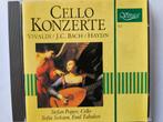 Cello concerten JC Bach Haydn Vivaldi - Popov - Vivace G502, Cd's en Dvd's, Cd's | Klassiek, Kamermuziek, Ophalen of Verzenden