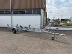 Stevige boot trailer voor boten tot 6 meter 1500 kg € 599,-, Gebruikt, 1500 tot 3000 kg, Overige typen, Verstelbare verlichting