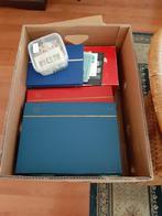 Bananendoos vol met restanten postzegels, Ophalen of Verzenden, Nederland en Buitenland