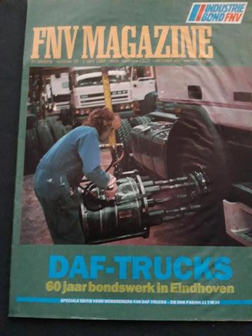 FNV Magazine april 1988 - 60 jaar vakbond bij DAF