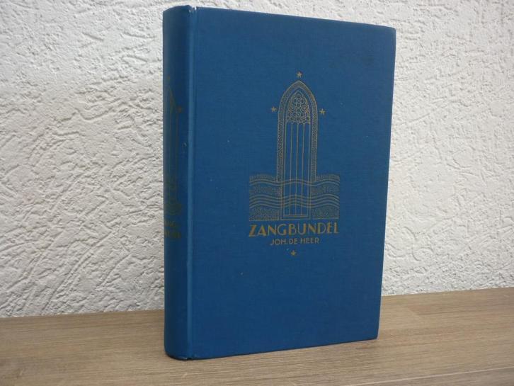 Zangbundel Joh. de Heer 853 liederen en koren, Muziek en Instrumenten, Bladmuziek, Gebruikt, Artiest of Componist, Populair, Piano