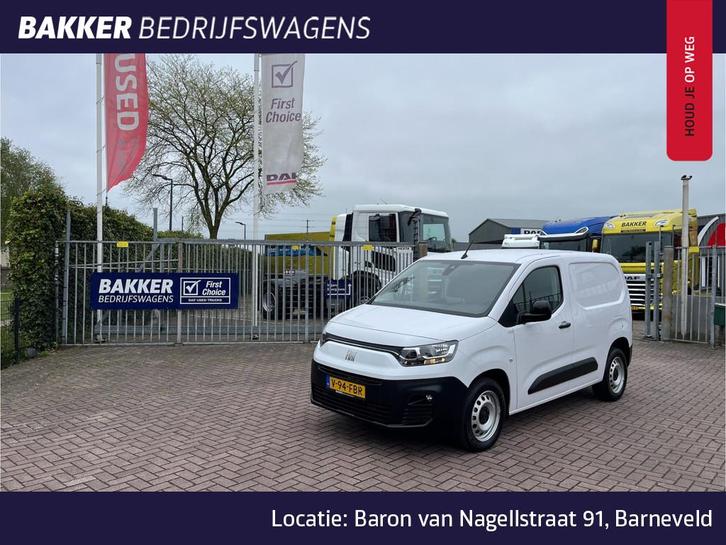 Fiat Doblò 1.5 BlueHDi 100 S&S L1 1000kg betimmering, Auto's, Bestelauto's, Bedrijf, Te koop, ABS, Airbags, Airconditioning, Alarm