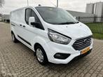 Ford Transit Custom 340 2.0 TDCI L2H1 AUTOMAAT/CLIMA/CRUISE, Auto's, Bestelauto's, Stof, 4 cilinders, Wit, Bedrijf