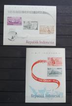 Indonesië – 4 postfrisse blokken - Visit the orient 1961, Postzegels en Munten, Verzenden, Postfris, Zuidoost-Azië