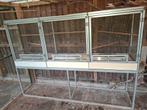 3 Mooie onderhouds vrije broedkooien in 1, Dieren en Toebehoren, Vogels | Hokken en Kooien, Ophalen of Verzenden, Zo goed als nieuw