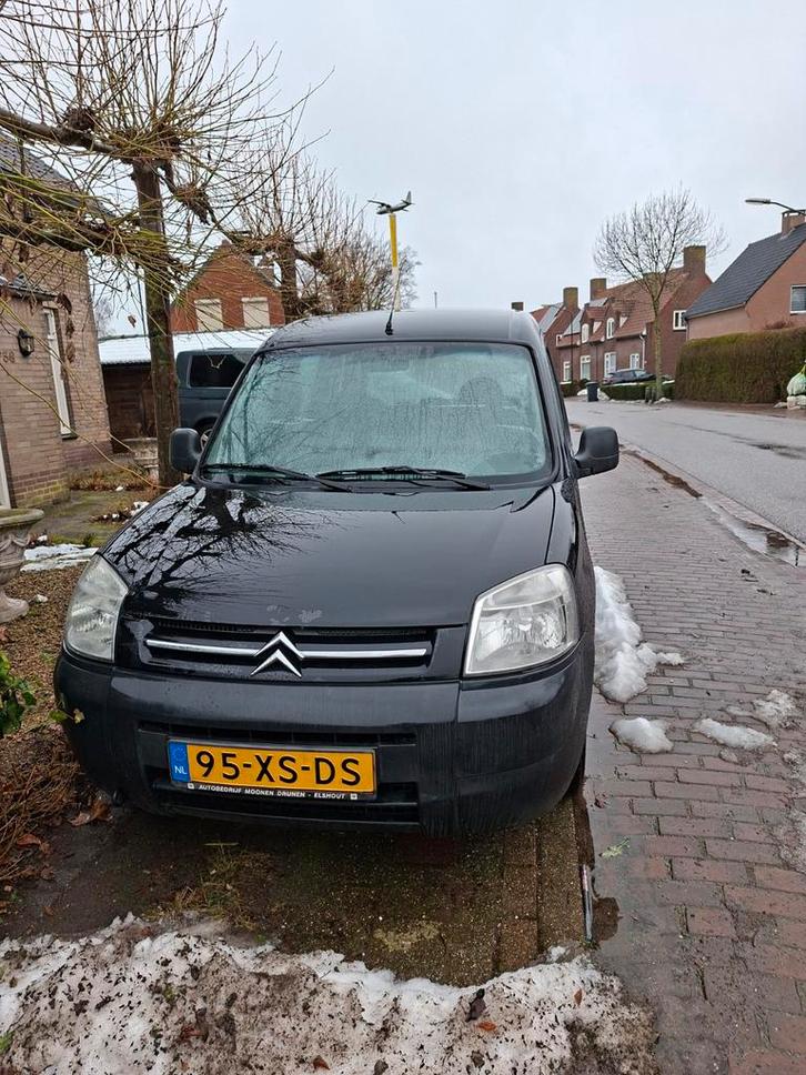 Citroën Berlingo 1.4 I 2007 Zwart, Auto's, Citroën, Particulier, Berlingo, Benzine, D, MPV, Handgeschakeld, Origineel Nederlands