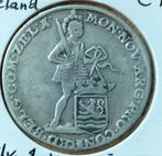 1/2 zilveren dukaat 1761 Zeeland, Postzegels en Munten, Ophalen of Verzenden, Vóór koninkrijk, Overige waardes