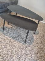 Bijzettafel/salontafels, Huis en Inrichting, Tafels | Bijzettafels, Minder dan 55 cm, Metaal of Aluminium, Overige vormen, Ophalen
