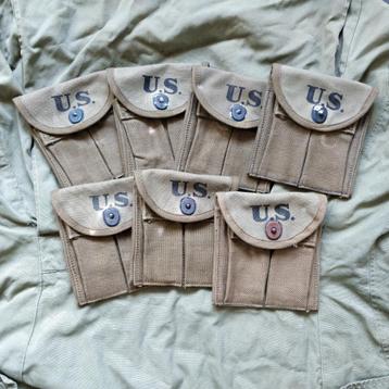 WWII US M1 Carbine pouches beschikbaar voor biedingen