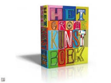 Het grote kunst boek beschikbaar voor biedingen