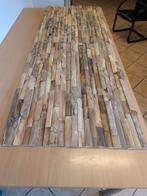 Teak houten wanddecoratie nieuw uit de doos, Ophalen, 50 tot 100 cm, Rechthoekig, Nieuw