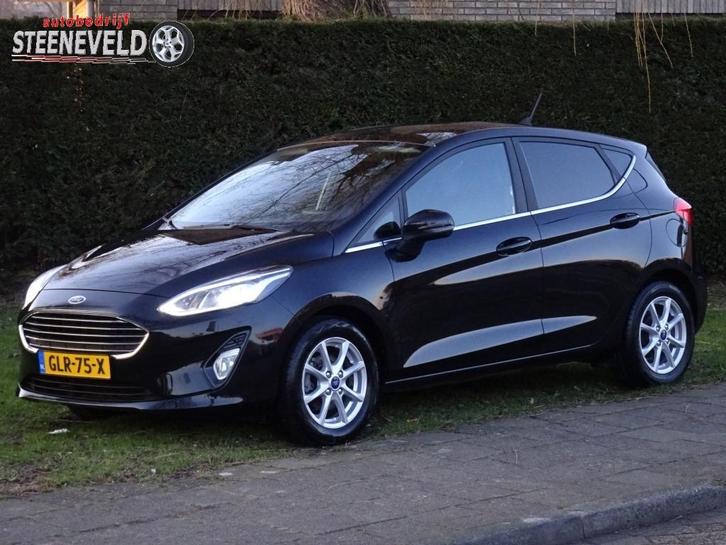 Ford Fiesta 1.0 Titanium met Carplay en Winterpakket, Auto's, Ford, Bedrijf, Fiësta, ABS, Airbags, Airconditioning, Android Auto