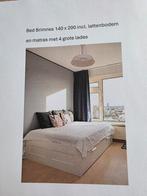 Bed 140x200, Ophalen of Verzenden, Zo goed als nieuw, Architecten