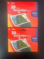 2 versies mailer decemberzegels 2001,  v2014-33, hb2014, Postzegels en Munten, Postzegels | Nederland, Verzenden, Na 1940, Postfris