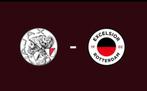2 F-Side kaarten Ajax - Excelsior, Tickets en Kaartjes, Twee personen