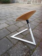 Wiebel Stoel  Krukje ergonomische, Gebruikt, Wit, Ophalen of Verzenden, Metaal
