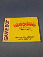 Game Boy - Wario Land Super Mario Land 3 handleiding (PAL), Verzenden, Gebruikt