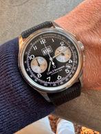 Carl F Bucherer Chronograph met jaarkalender, Overige merken, Staal, Polshorloge, Overige materialen