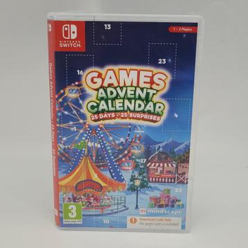 Games Advent Calendar 25 Days Nintendo Switch Game - In Nett beschikbaar voor biedingen