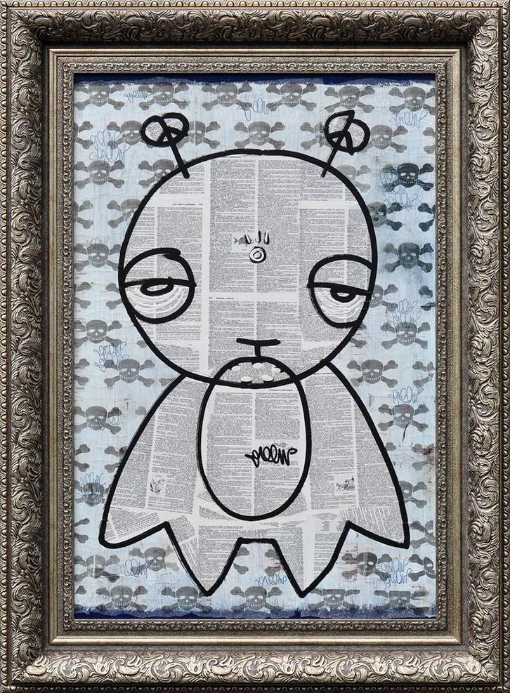 Grunt Brow Peace Hound door Charles K. Williams, Antiek en Kunst, Kunst | Schilderijen | Klassiek, Ophalen