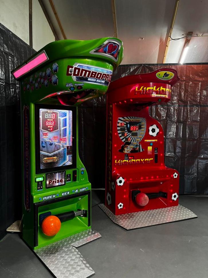 Boksballen te huur voor feestjes & events!, Verzamelen, Automaten | Overige, Zo goed als nieuw, Ophalen