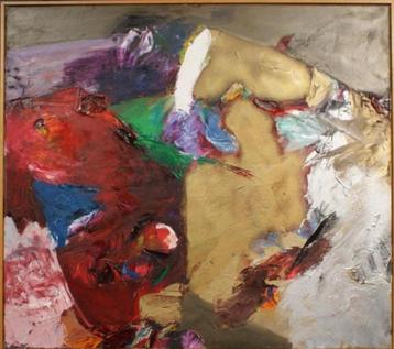 Ger Lataster (1920–2012) Schaesberg schilderij uit 1977 beschikbaar voor biedingen