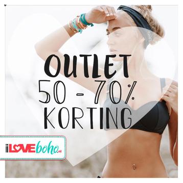 Boho Bikini zwart onyx Outlet 50-70% korting beschikbaar voor biedingen