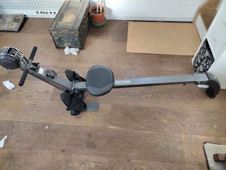 Regatta Multigym Ergometer Roeitrainer, Sport en Fitness, Fitnessapparatuur, Gebruikt, Roeitrainer, Armen, Benen, Buik, Rug, Metaal