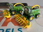 Twee John Deere hakelaars 7400 en 7500 Siku, Hobby en Vrije tijd, Modelauto's | 1:32, Ophalen of Verzenden, Zo goed als nieuw