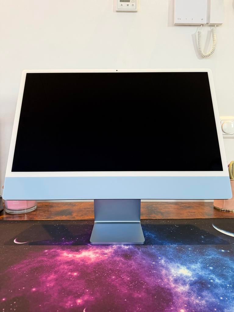 iMac 24" M1 (2021) - Zo goed als nieuw!, Computers en Software, Apple Desktops, Ophalen, IMac, Zo goed als nieuw, 8 GB