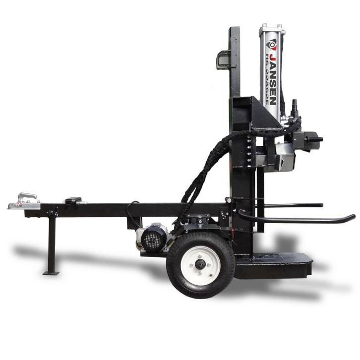 Jansen HS-22A62E Elektrische Houtklover, Tuin en Terras, Kloofmachines, Nieuw, Staand, Elektrisch, Ophalen of Verzenden