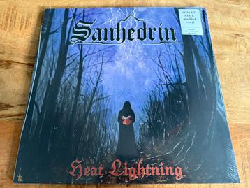 Sanhedrin - Heat Lightning LP Violet Blue vinyl Heavy Metal beschikbaar voor biedingen