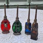 4 X VINTAGE parfum sprinkler flesjes L.T Piver Paris, Ophalen