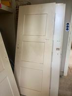 6 Houten Binnendeuren, Doe-het-zelf en Verbouw, Deuren en Horren, Gebruikt, 80 tot 100 cm, Binnendeur, Ophalen of Verzenden