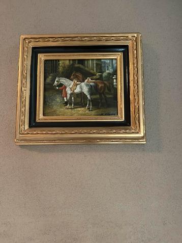 Te koop schilderij olieverf beschikbaar voor biedingen