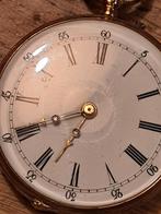 14K goud zakhorloge, Ophalen of Verzenden